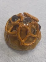 Giant Salted Caramel Pretzel Cookie