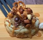 Giant Salted Caramel Pretzel Cookie - Image 3