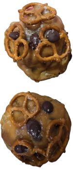 Giant Salted Caramel Pretzel Cookie - Image 2