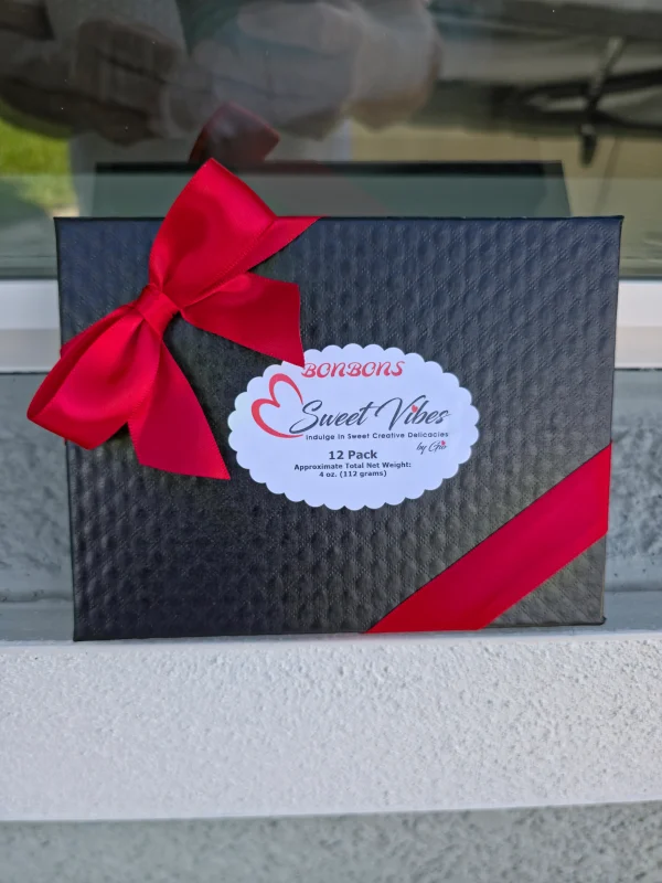 Belgian Chocolate Bonbons with Assorted Sweet Vibes Favorites - Image 15