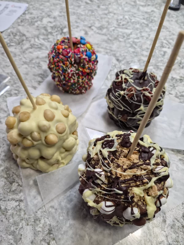 Chocolate Dipped Caramel Apples - Image 7