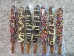 Chocolate Dipped Caramel Pretzels - Image 2