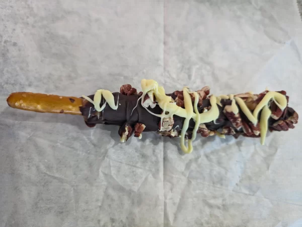 Chocolate Dipped Caramel Pretzels - Image 11