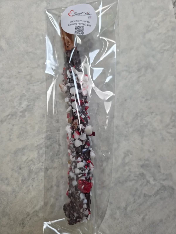 Chocolate Dipped Caramel Pretzels - Image 4